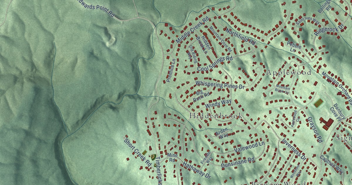 Map of Signal Mountain, Tennessee in 2026