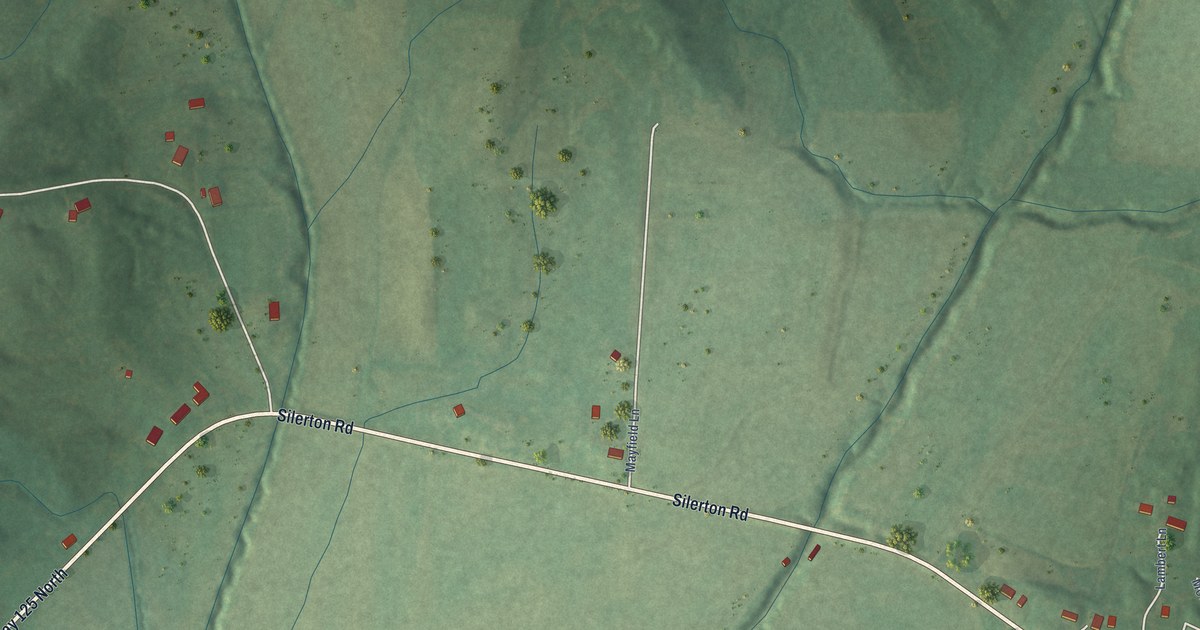 Map of Silerton, Tennessee in 2026