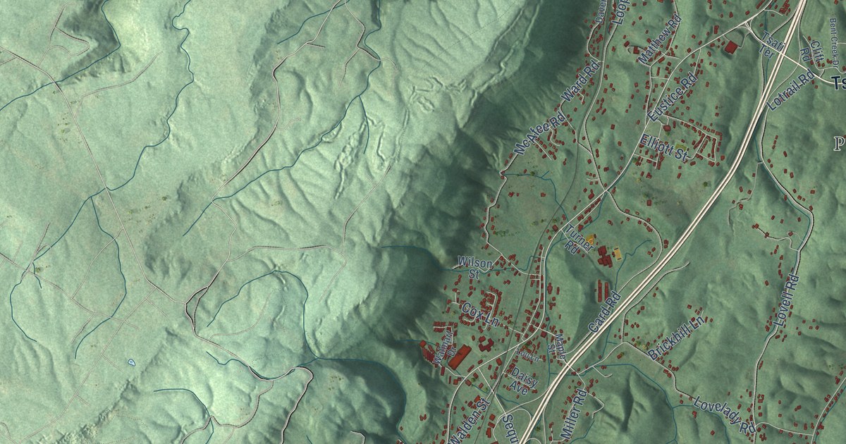 Map of Soddy-Daisy, Tennessee in 2026