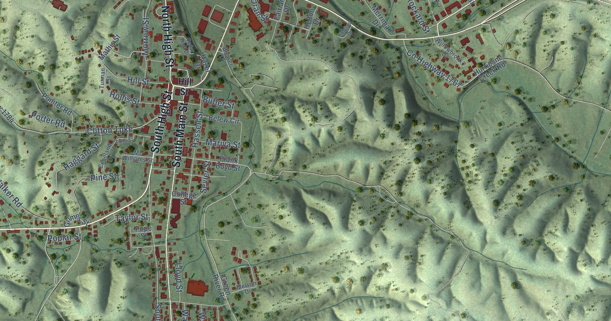 Map of Waynesboro, Tennessee in 2026