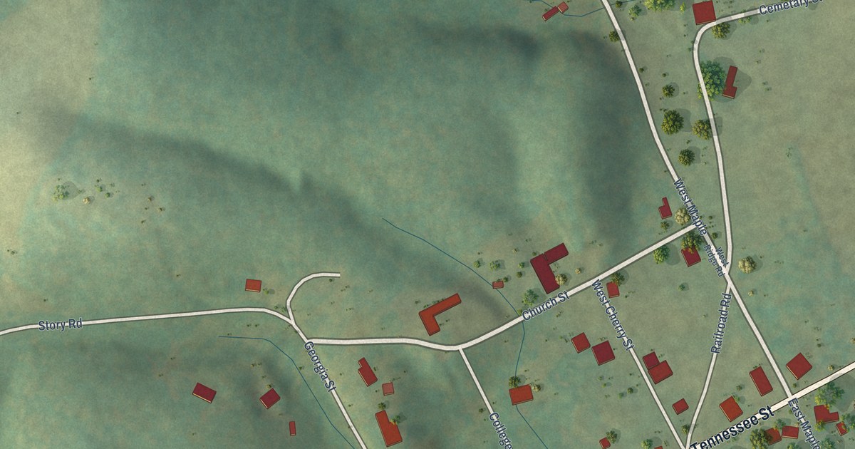 Map of Westpoint, Tennessee in 2026