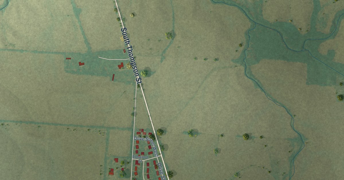 Map of Woodland Mills, Tennessee in 2026