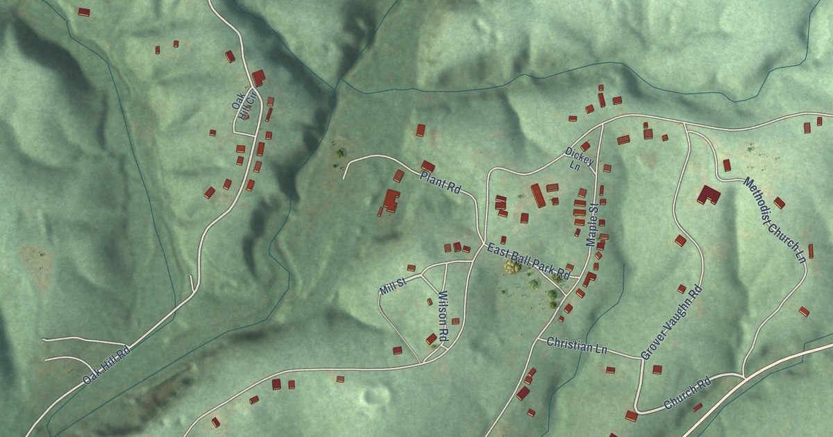 Map of Wrigley, Tennessee in 2026