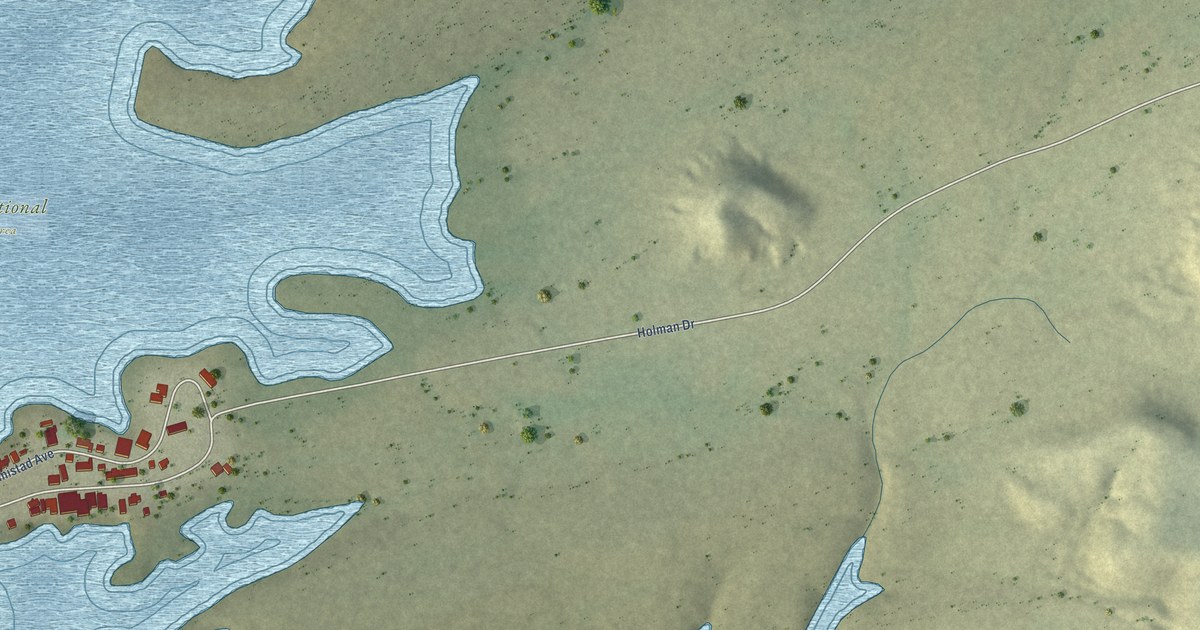 Map of Amistad, Texas in 2026