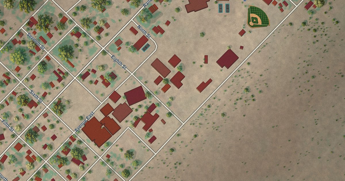 Map of Bruni, Texas in 2026