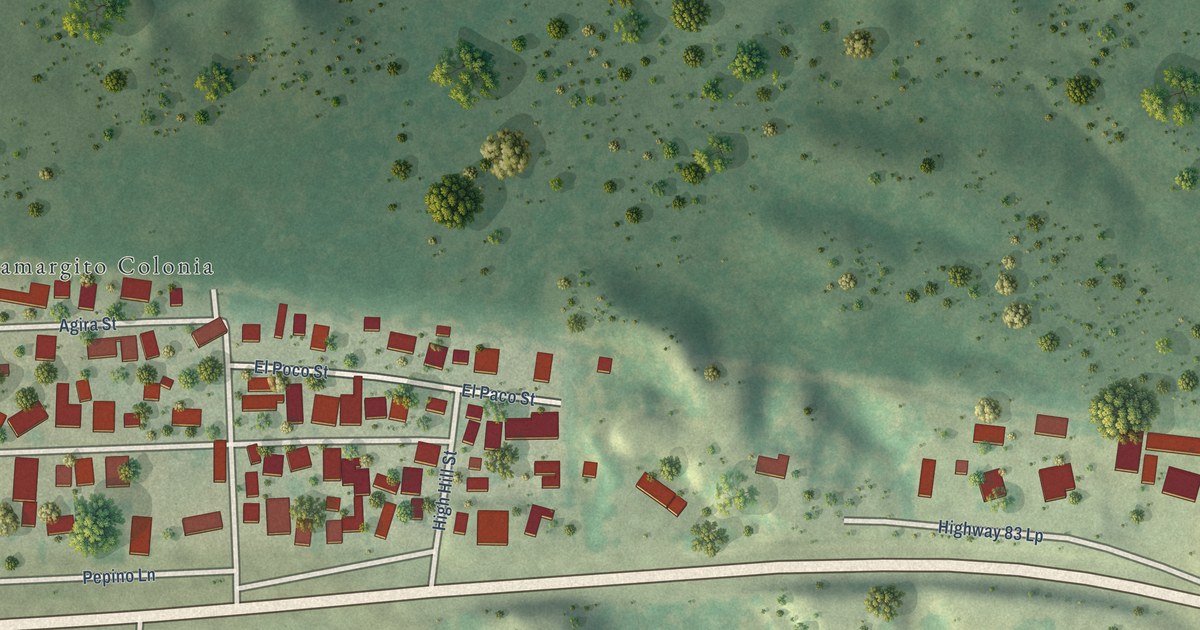 Map of Camargito, Texas in 2026