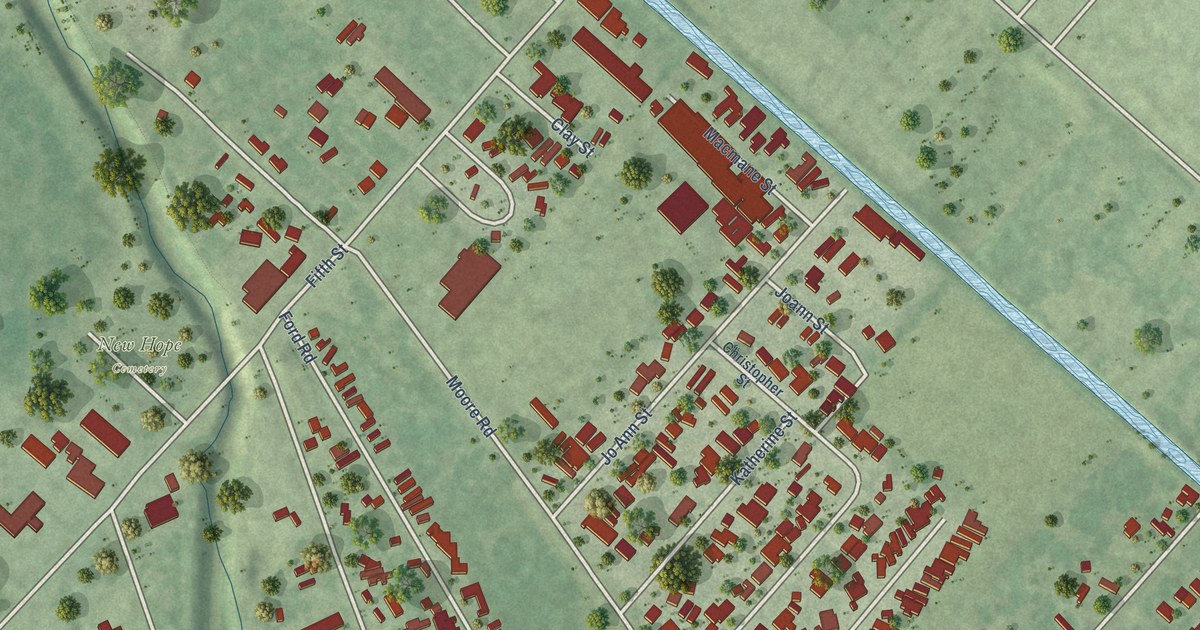 Map of Fifth Street, Texas in 2026