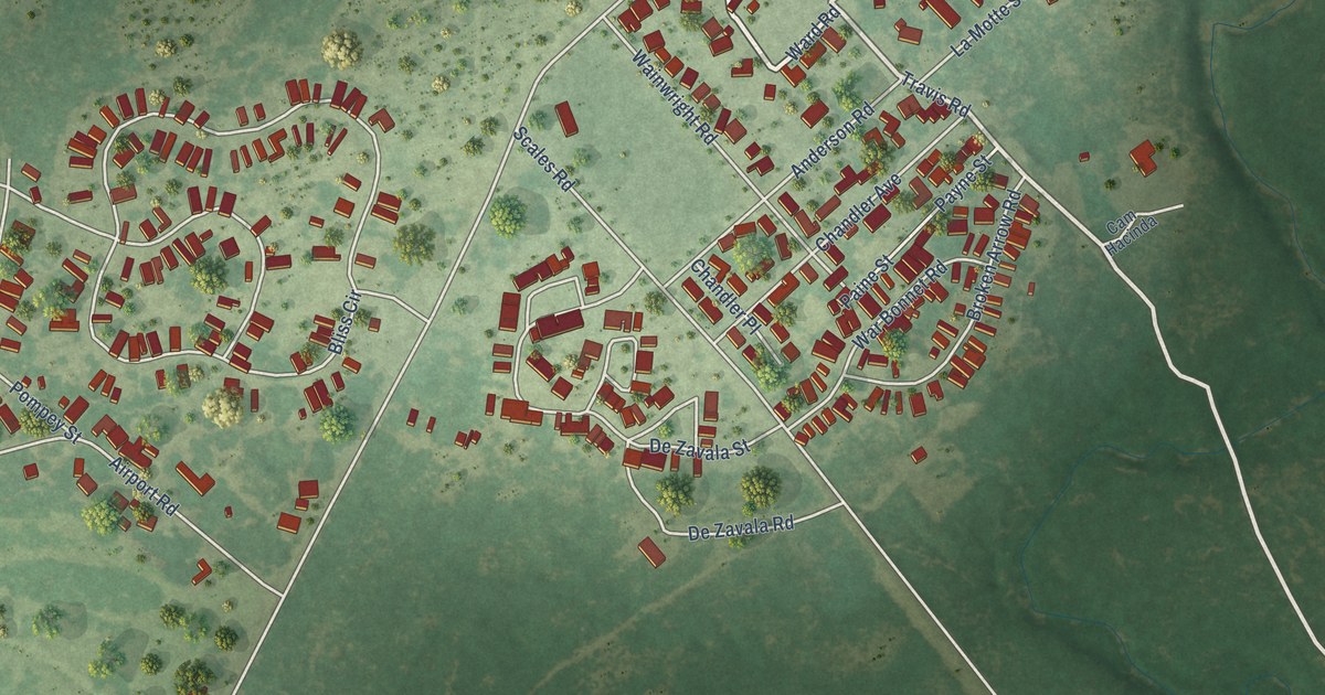 Map of Fort Clark Springs, Texas in 2026