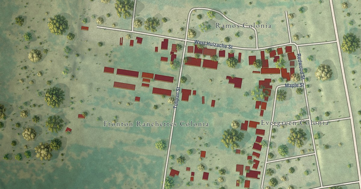 Map of Fronton Ranchettes, Texas in 2026