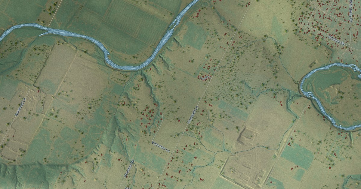 Map of Garfield, Texas in 2026