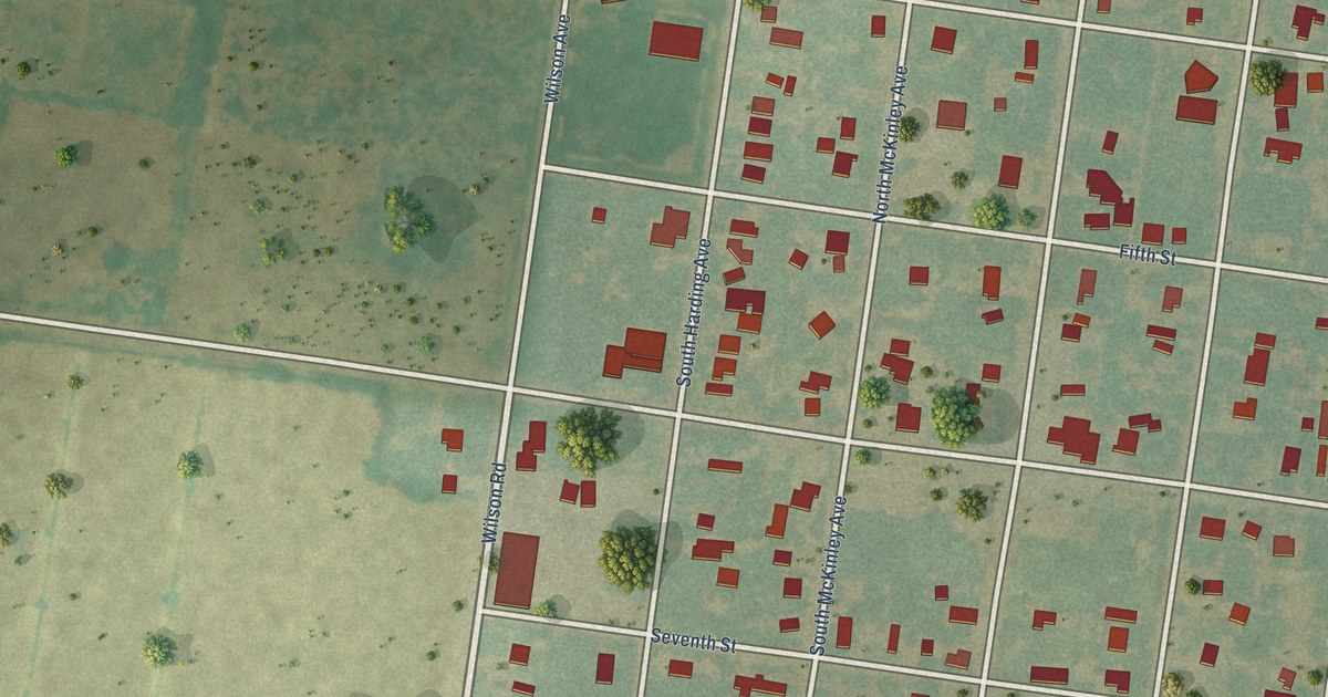 Map of Hargill, Texas in 2026