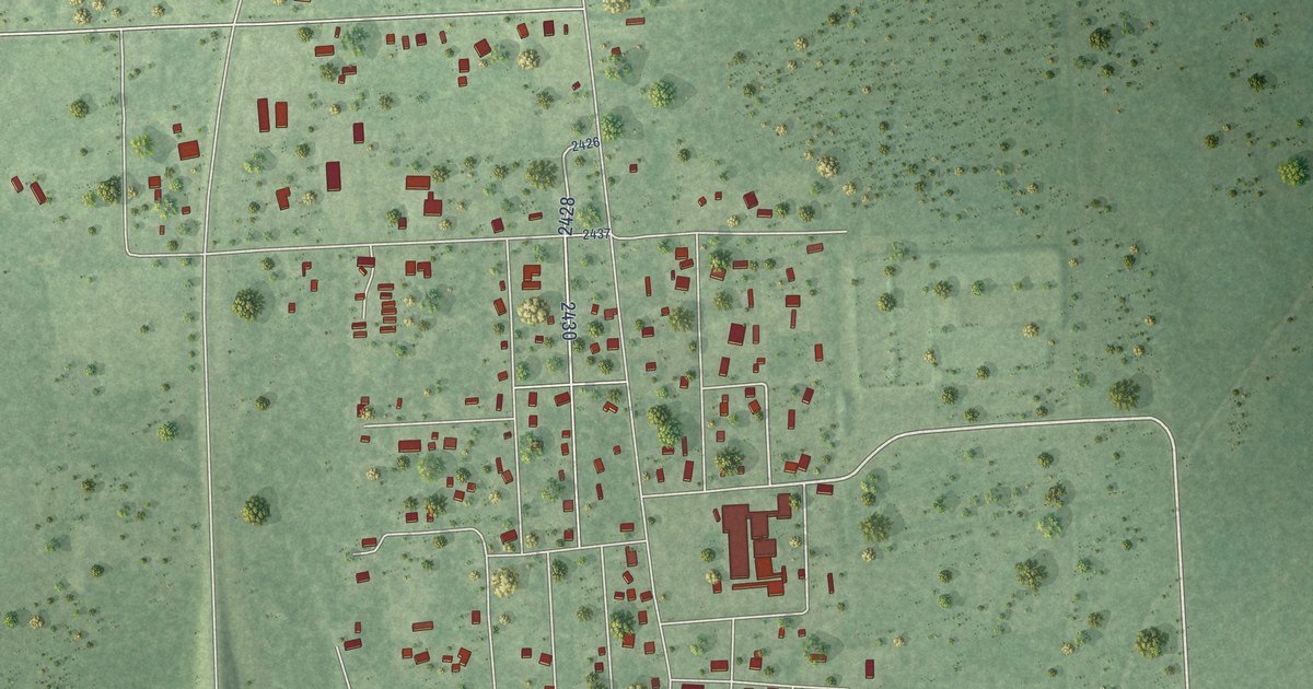 Map of Hull, Texas in 2026
