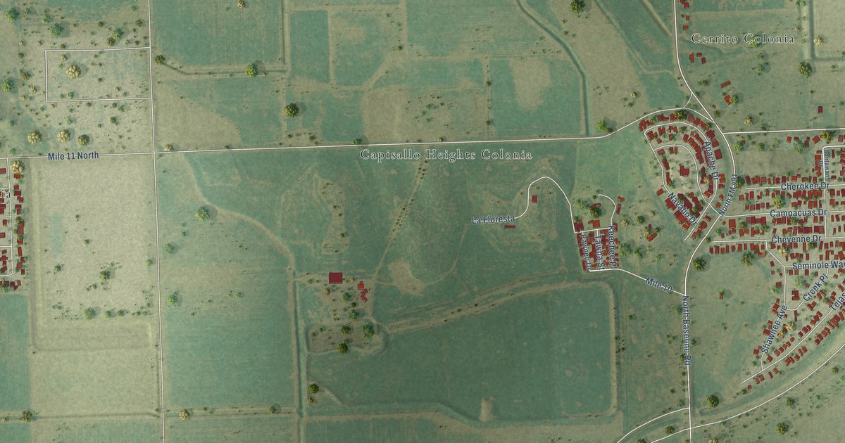 Map of Indian Hills, Texas in 2026