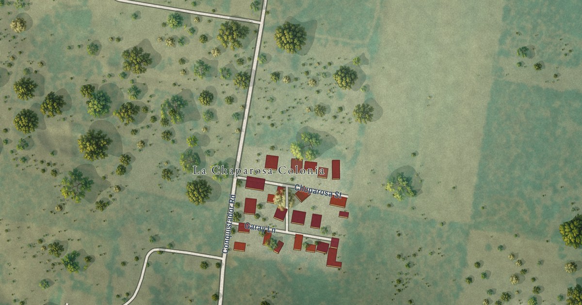 Map of La Chuparosa, Texas in 2026