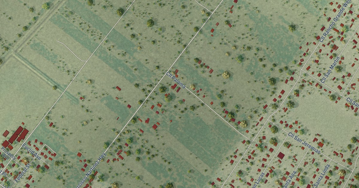Map of La Paloma, Texas in 2026