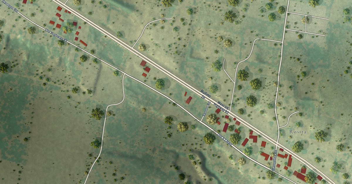 Map of La Rosita, Texas in 2026