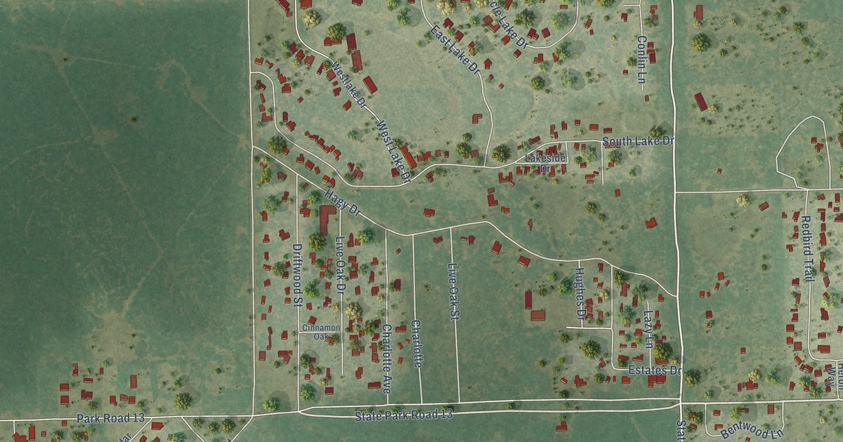 Map of Lamar, Texas in 2026