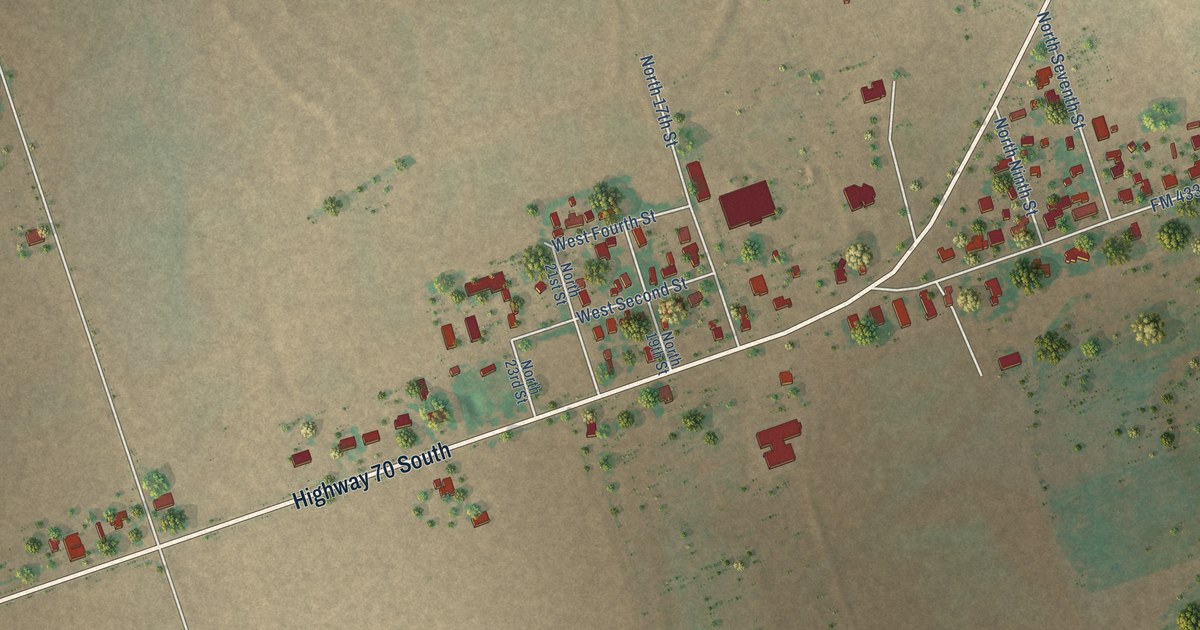 Map of Lockett, Texas in 2026