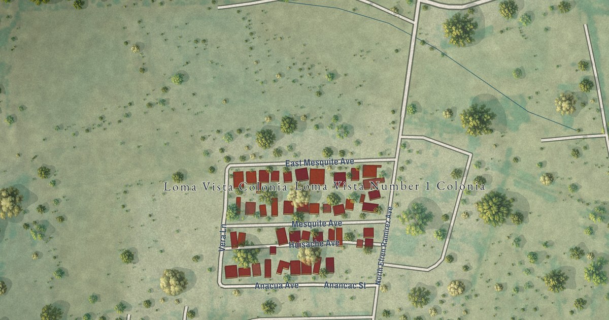 Map of Loma Vista, Texas in 2026
