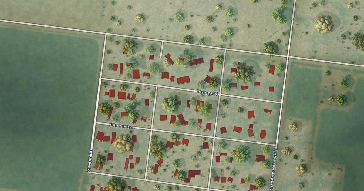 Map of Lozano, Texas in 2026