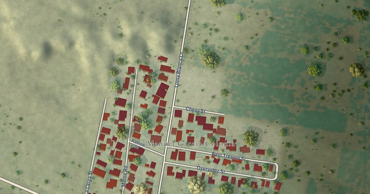 Map of Manuel Garcia, Texas in 2026