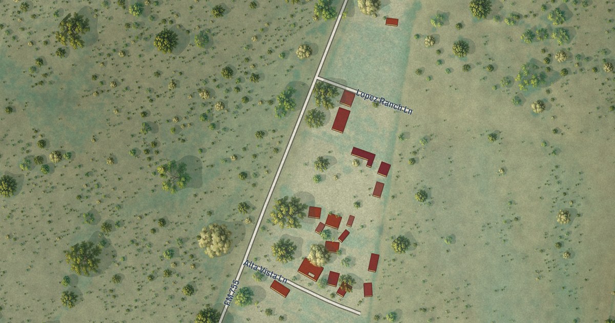 Map of Martinez, Texas in 2026