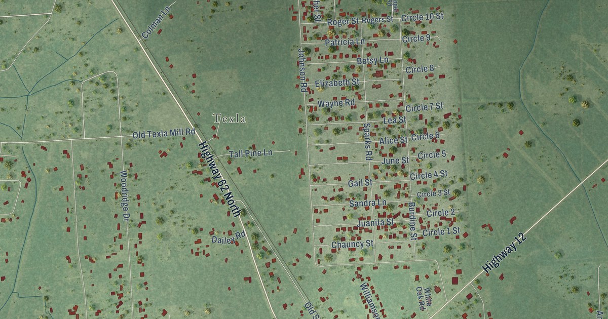 Map of Mauriceville, Texas in 2026