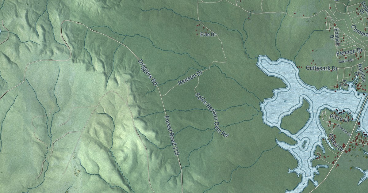 Map of Milam, Texas in 2026
