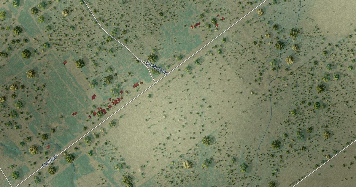 Map of Morales-Sanchez, Texas in 2026