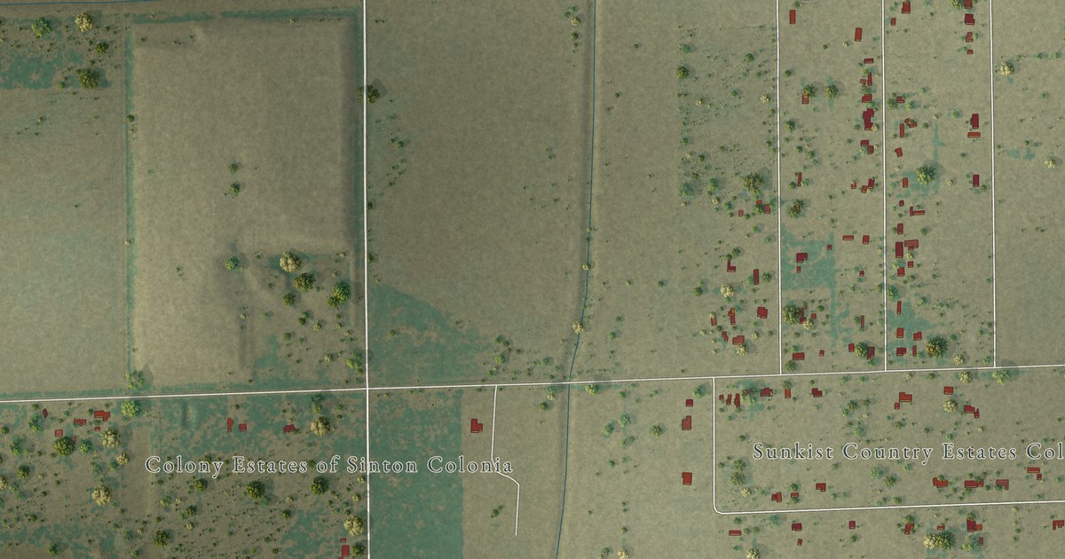 Map of Morgan Farm, Texas in 2026