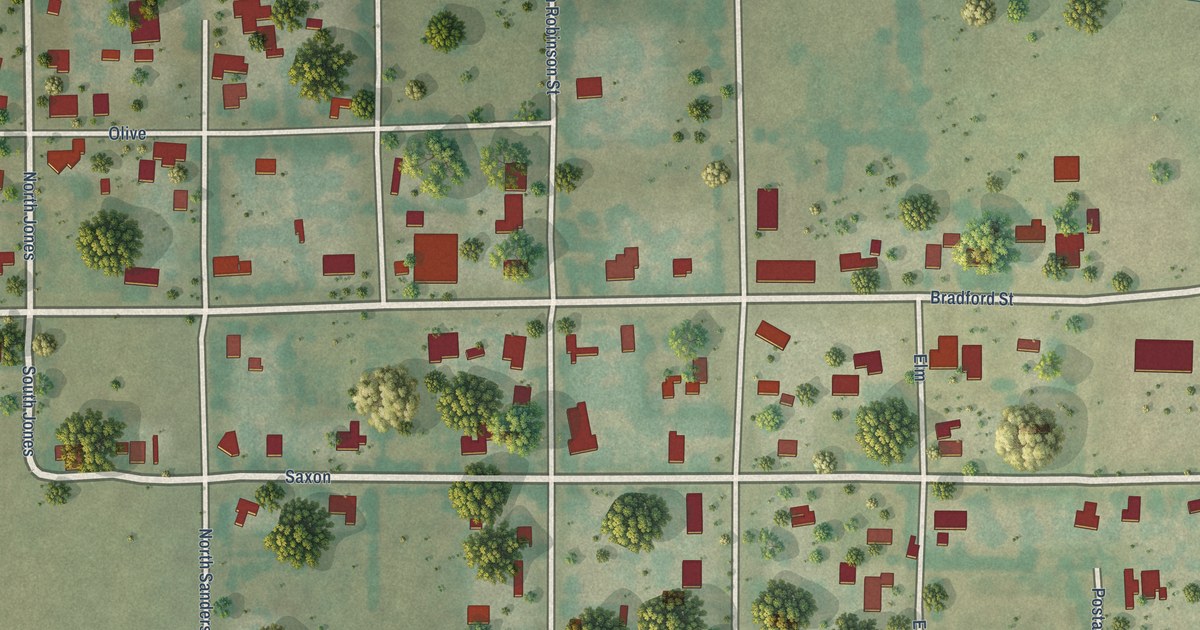 Map of Myra, Texas in 2026