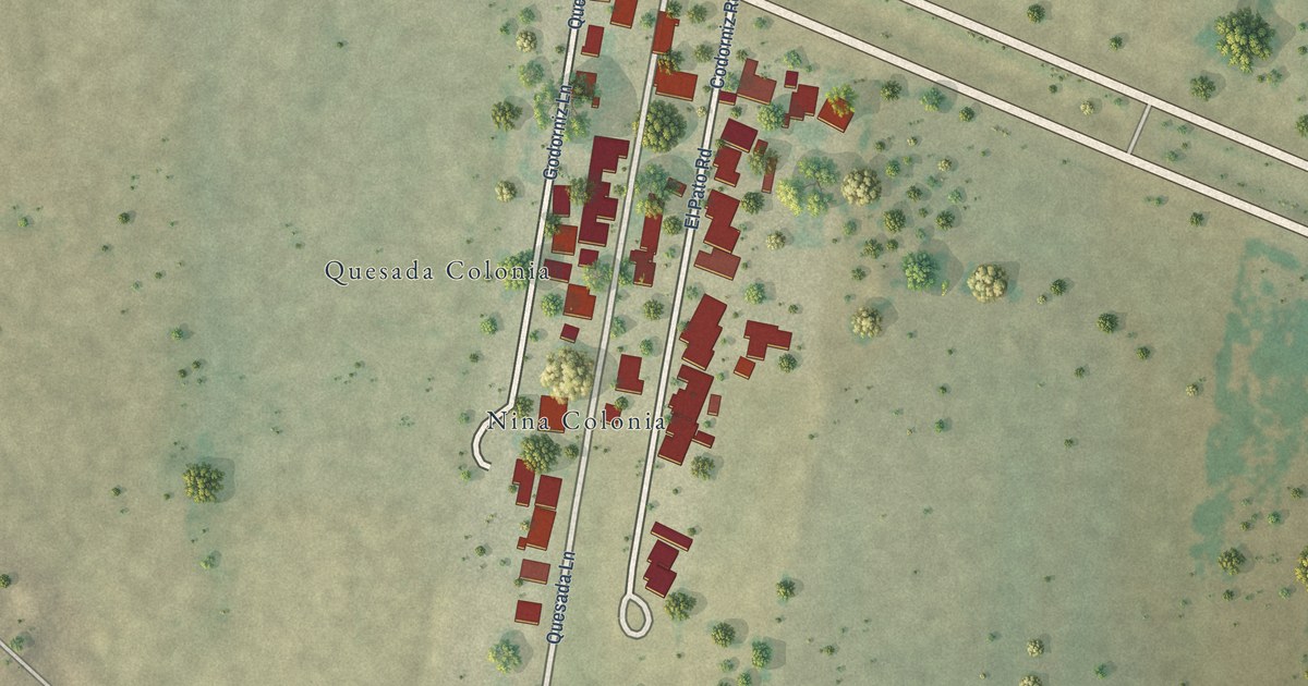 Map of Nina, Texas in 2026