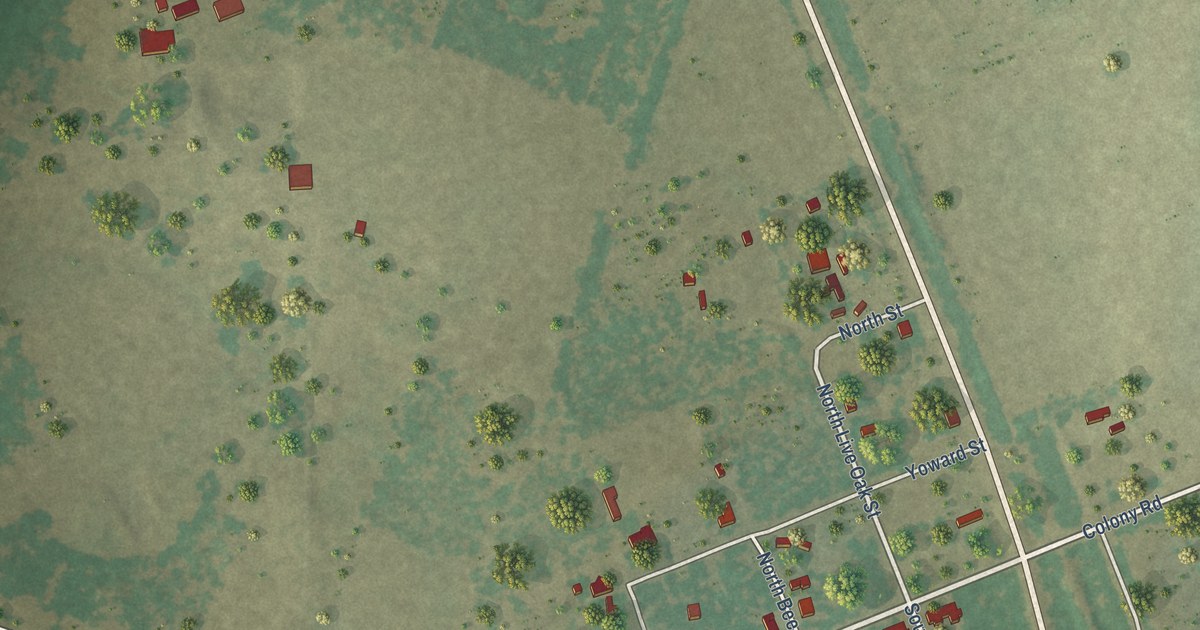 Map of Normanna, Texas in 2026