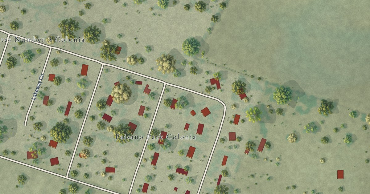 Map of Paisano Park, Texas in 2026