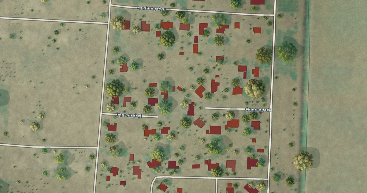 Map of Prado Verde, Texas in 2026