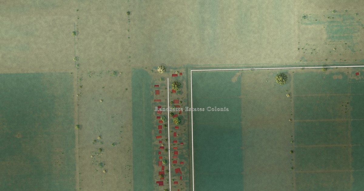 Map of Ranchette Estates, Texas in 2026