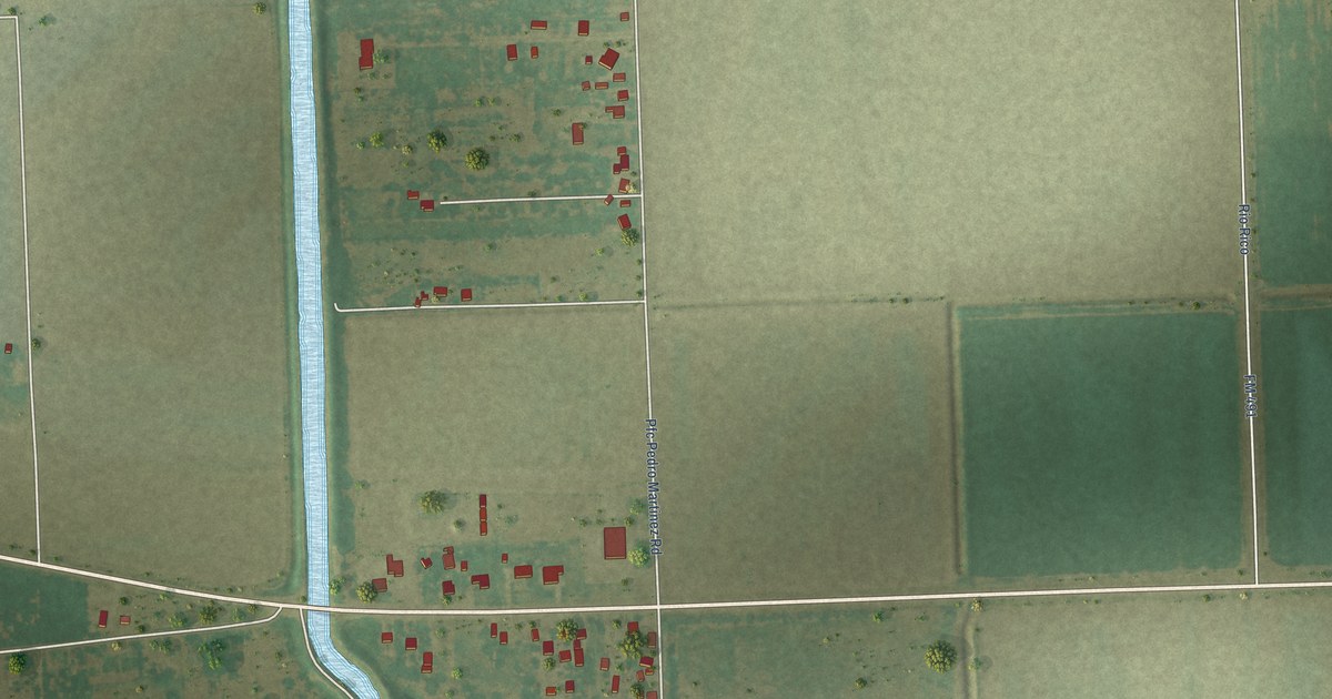 Map of Relampago, Texas in 2026