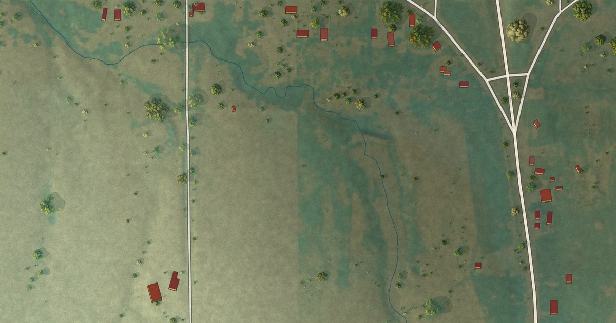 Map of Ringgold, Texas in 2026