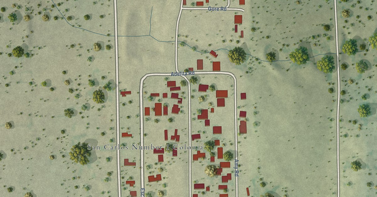 Map of San Carlos I, Texas in 2026