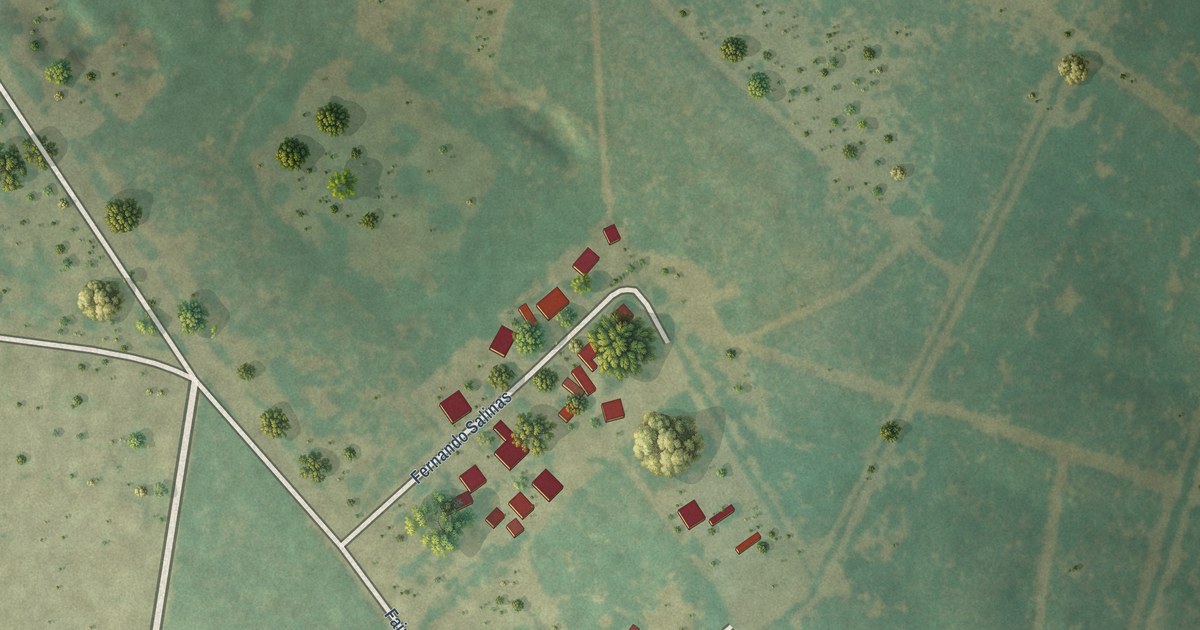 Map of San Fernando, Texas in 2026