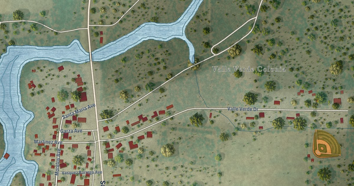 Map of San Ygnacio, Texas in 2026