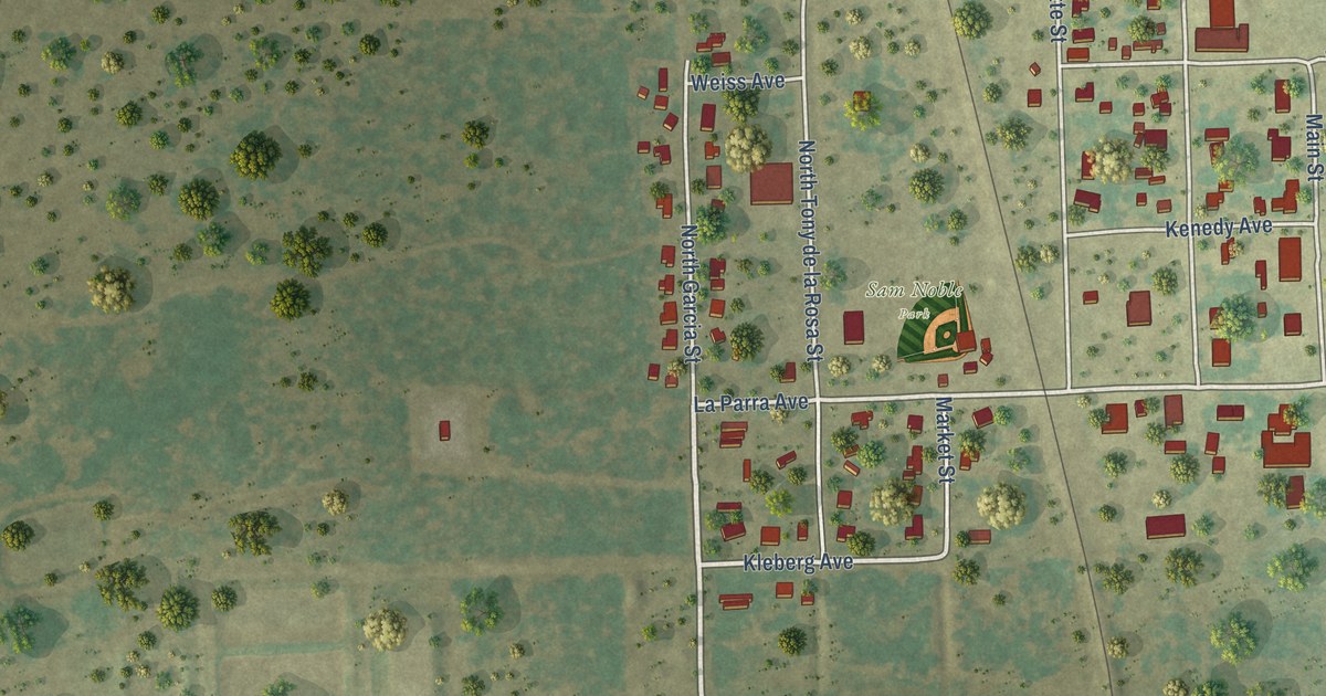 Map of Sarita, Texas in 2026
