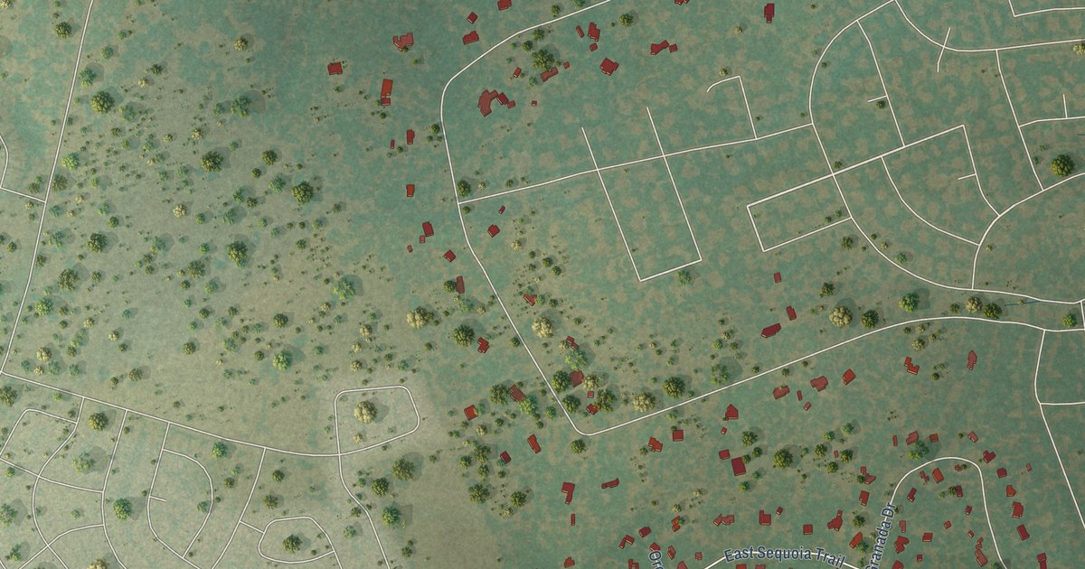 Map of Serenada, Texas in 2026