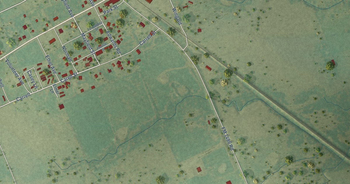 Map of Shiro, Texas in 2026