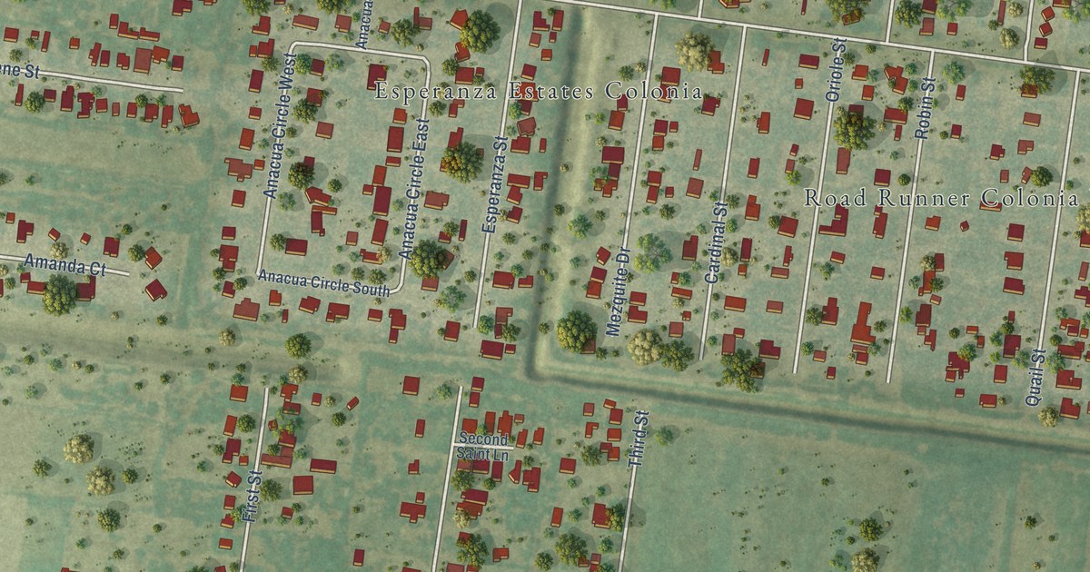 Map of South Alamo, Texas in 2026