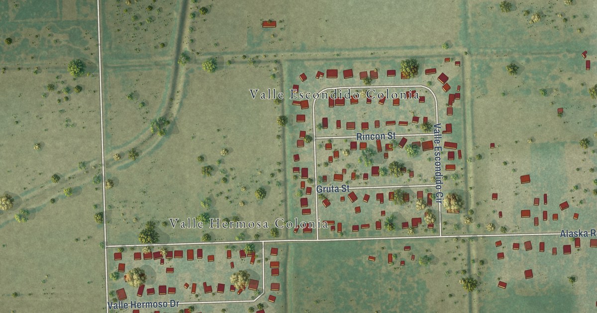 Map of South Point, Texas in 2026