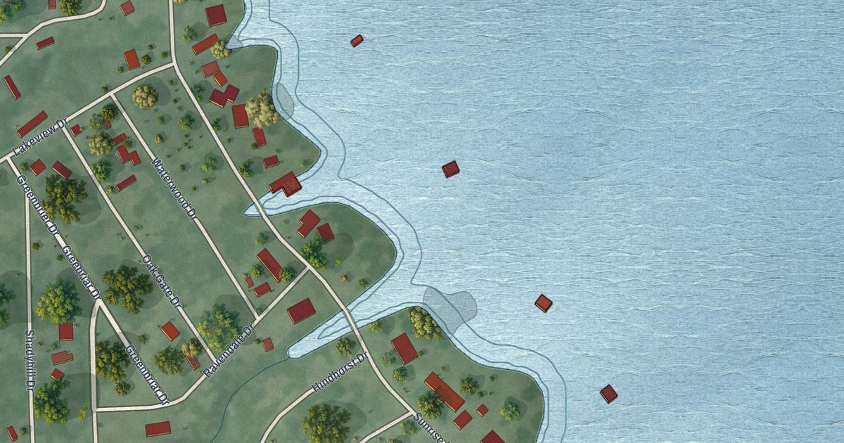 Map of Sunrise Shores, Texas in 2026