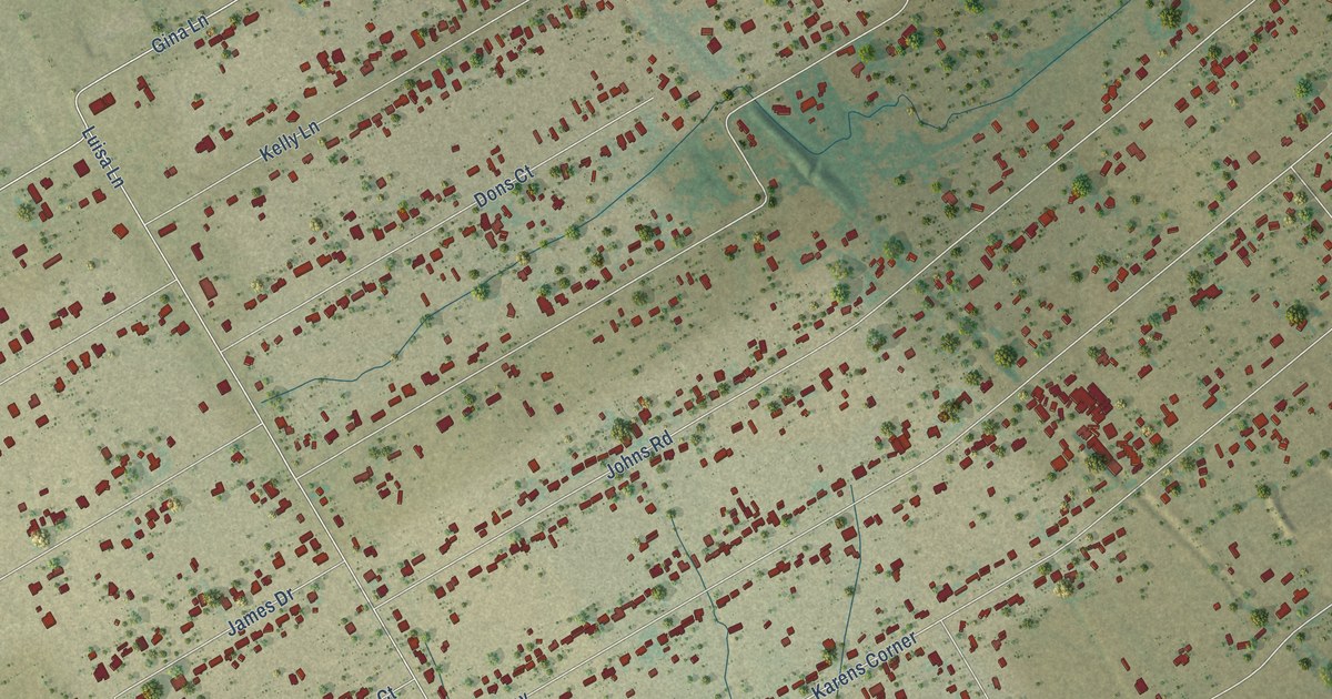 Map of The Homesteads, Texas in 2026