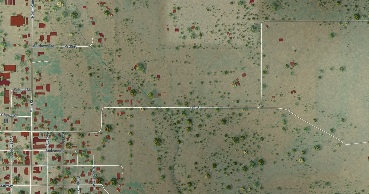 Map of Utopia, Texas in 2026