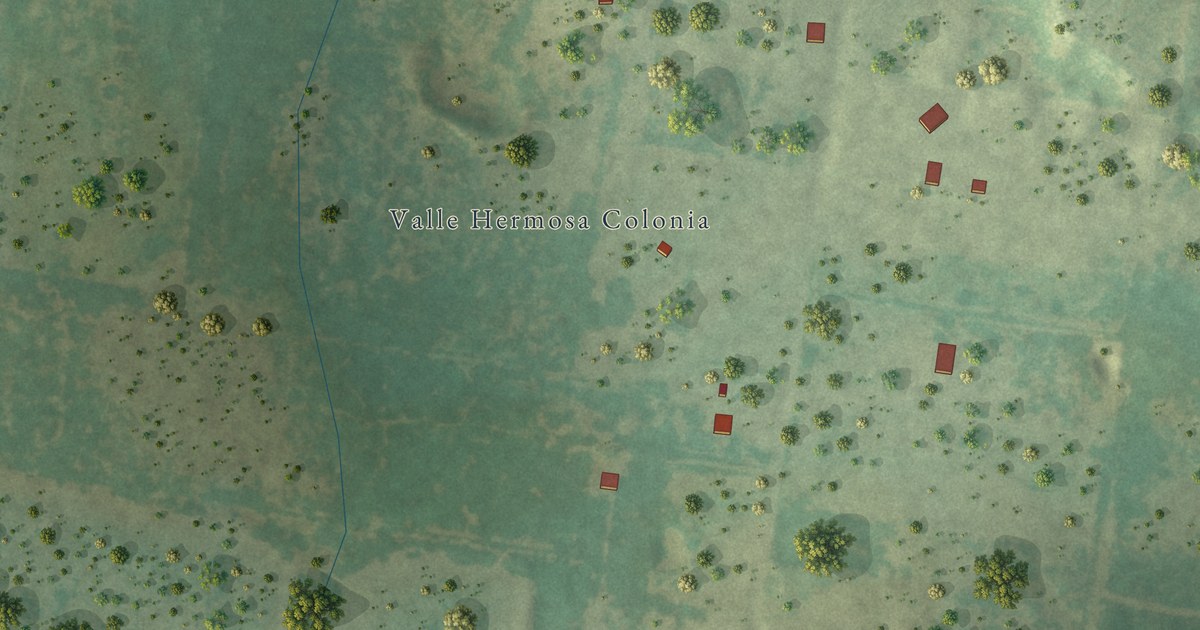 Map of Valle Hermoso, Texas in 2026
